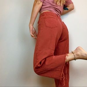 Vintage Fray Mom Jeans